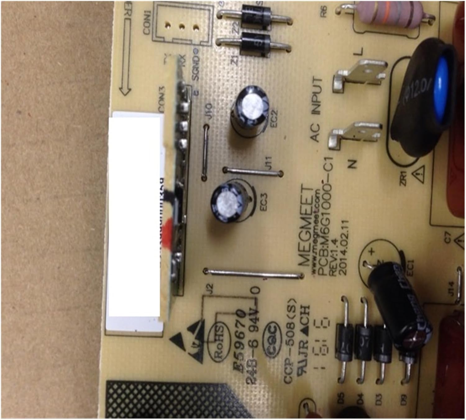Microwave Oven Inverter Motherboard Universal Inverter Board ，Compatible For Midea ，Compatible For Galanz ，M6G1000-C1
