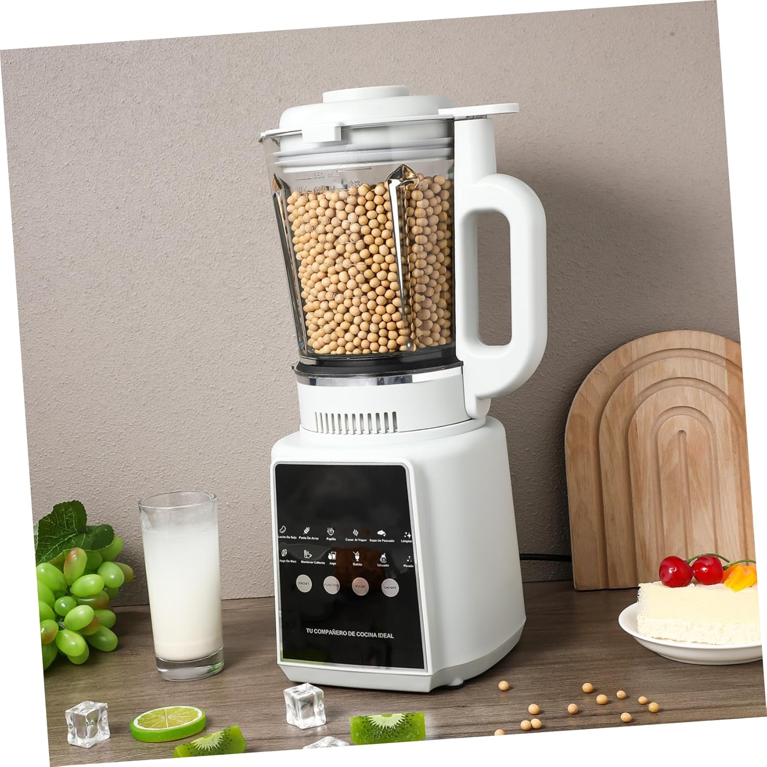1.75L High-Speed Smoothies and Fruit Juicer Blender Multifunctional Electric Kitchen Blender with US Plug Non-Sticking Countertop Food Processor for Shakes and Drinks