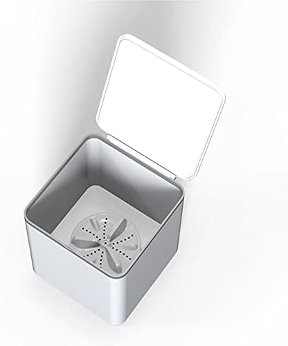 Portable Washer/Mini Washing Portable Blue Light Sterilization Laundry Washer USB Powered Travel Mini Washing Machine Small Washing Machine (Color : Gray)