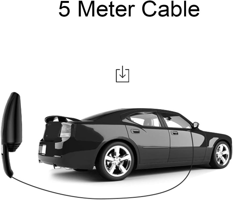 Car Vacuum Cleaner Car Handheld Vacuum Cleaner Mini Vacuum Cleaner 120W Powerful Vaccum Cleaners Auto (Color : White) (Black)