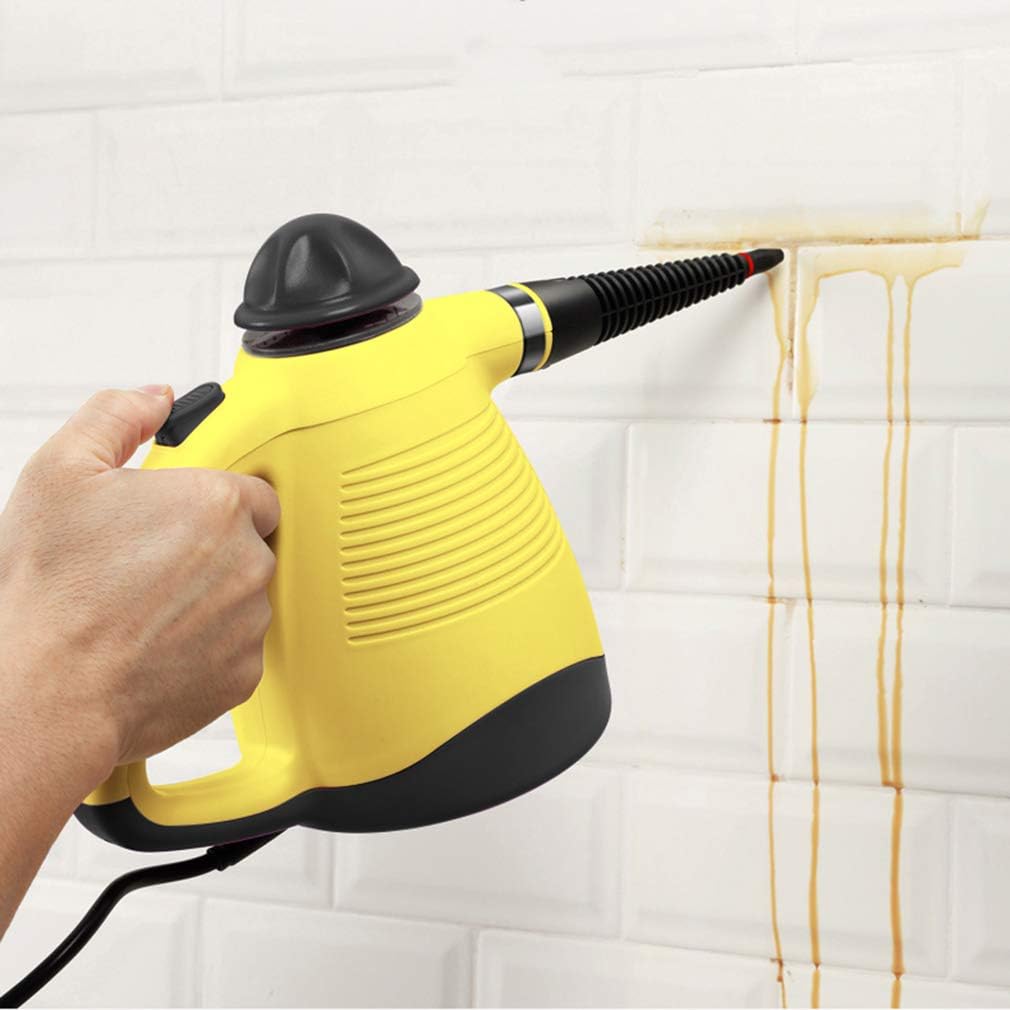 Multifunction Handheld Pressurized Steam Cleaner Portable Steamers Chemical-Free Sanitizer Steam Iron for Bathroom Kitchen Pets Children's Toys Cars