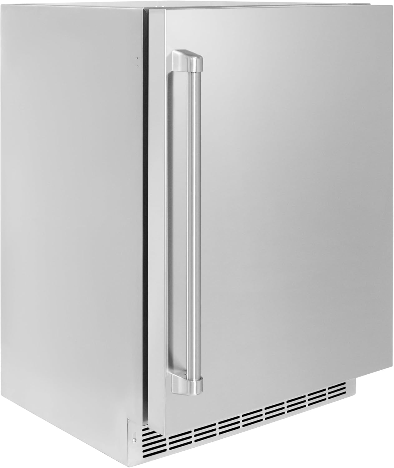 Z Line Kitchen and Bath ZLINE 24 in. Touchstone 151 Can Beverage Fridge With Solid Stainless Steel Door (RBSO-ST-24)