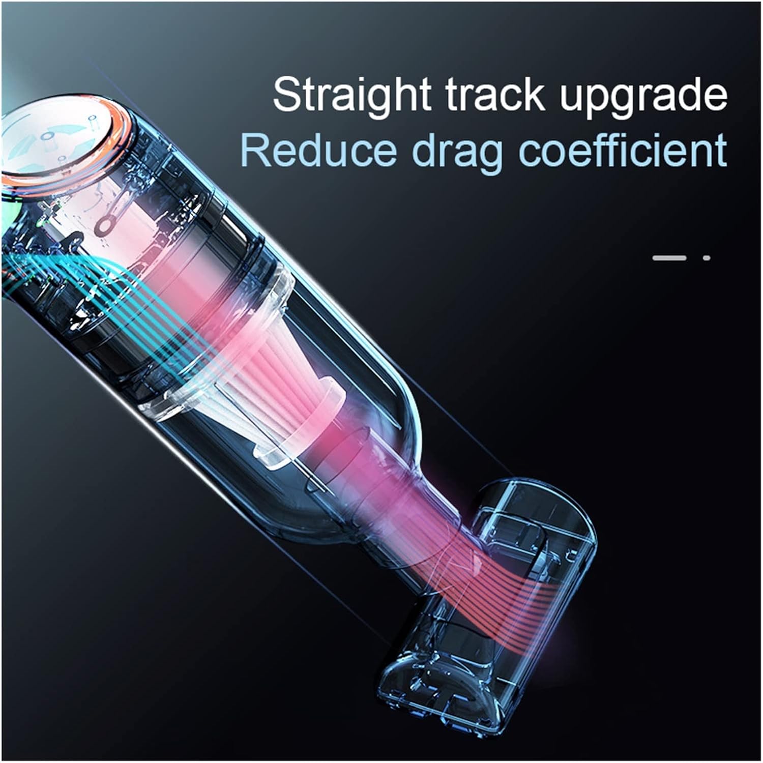 8000Pa Wireless Car Vacuum Cleaner Cordless Handheld Auto Vacuum Home & Car Dual Use Mini Vacuum Cleaner with (Color : 8KPa Black)