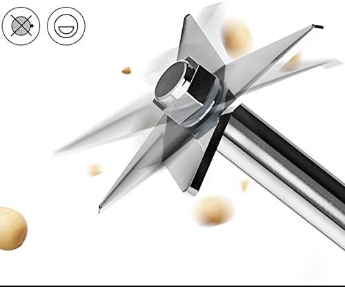 Mini Automatic Soymilk SOYA-Bean Milk Maker Portable Grain Beans Grinder Stainless Steel Juicer Machine Baby Food Blender(D)