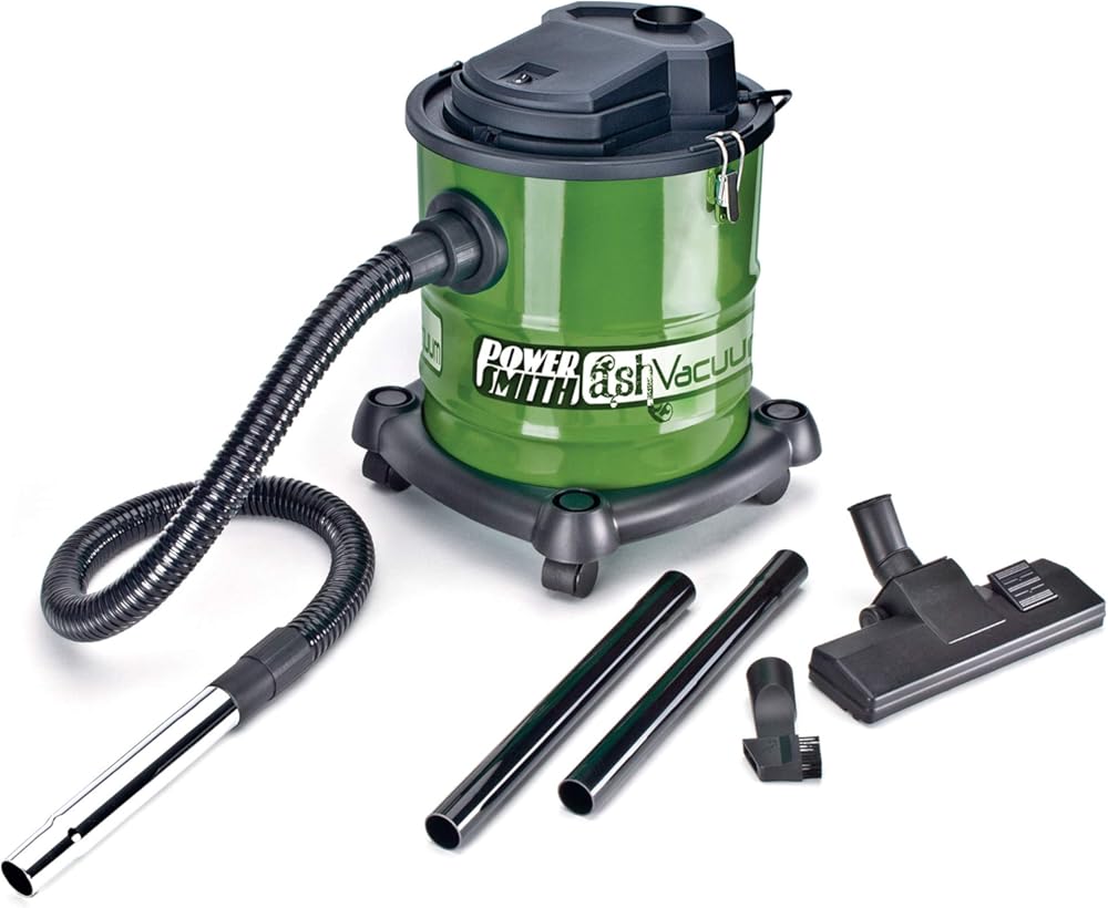 PowerSmith PAVC101 10 Amp Ash Vacuum,Green / Black