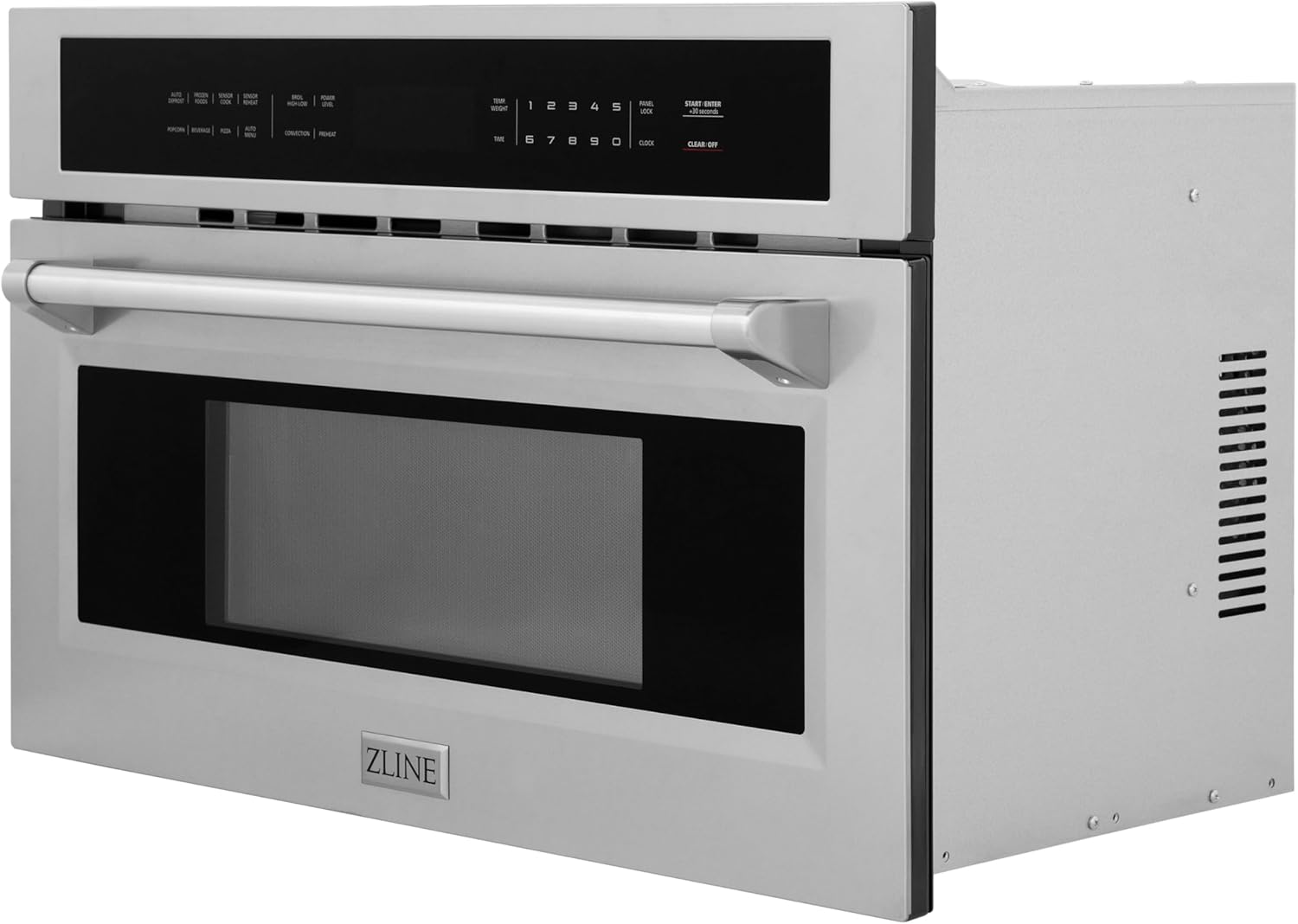ZLINE 30 Inch wide, 1.6 cu ft. Built-in Convection Microwave Oven in Stainless Steel with Speed and Sensor Cooking