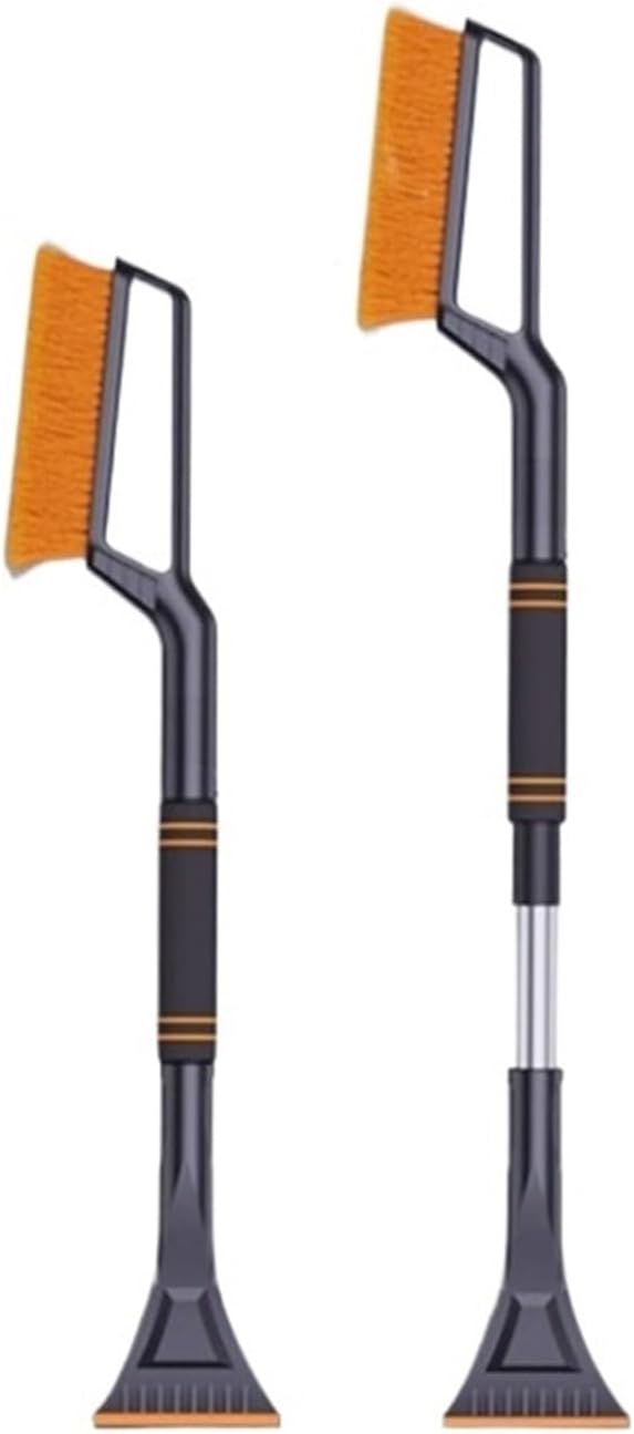 Car Snow Shovel, Snow Removal Artifact, Window Glass Defrosting and Deicing Brush, Snow Scraper, Winter Snow Clearing and Frost Scraping Tool