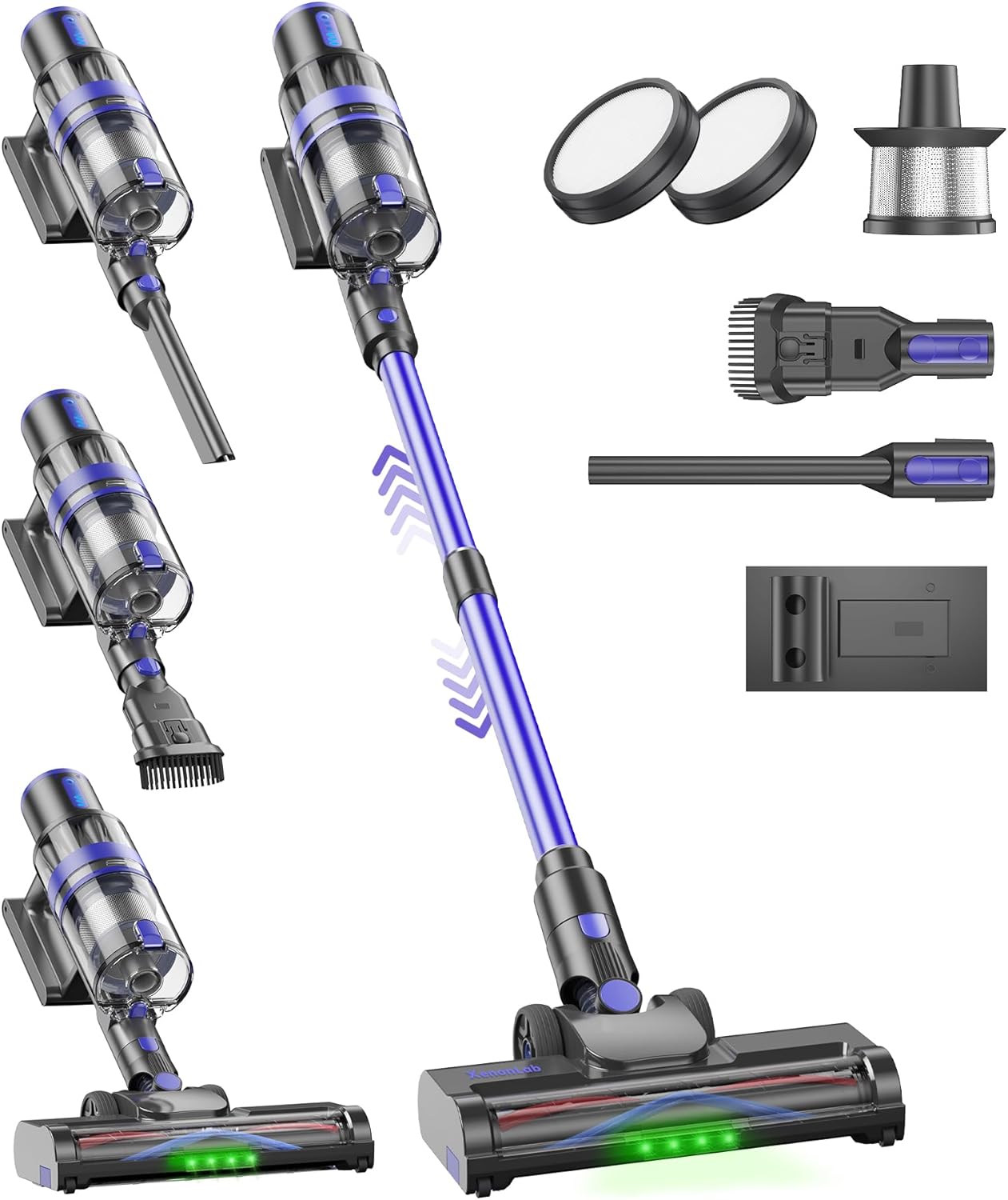 Cordless Vacuum Cleaner, 45KPA Stick Vacuum Cleaners for Home-2