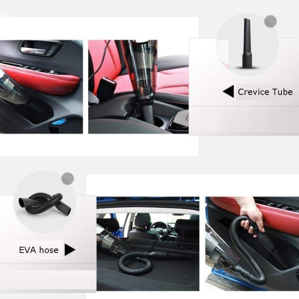 Handheld Vacuum Cordless, Hand Vacuum Portable Vacuum Cleaner with Li-ion Battery Rechargeable Quick Charge Tech, Wet Dry Car Vacuum for Home and Car Cleaning