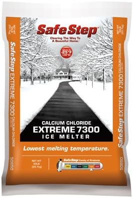 Safe Step 7300 Calcium Chloride Ice Melt 50 lb. Pellet