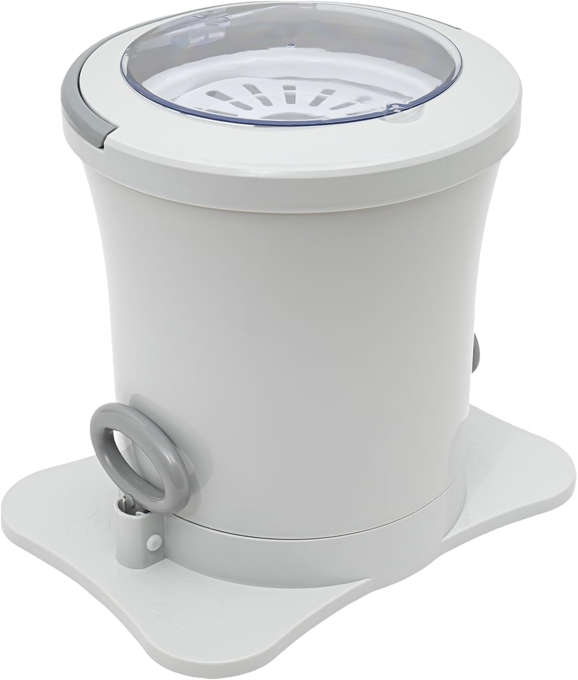 Mini Manual Washing Machine, 2 In 1 Manual Non Electric Washing Machine and Clothes Spin Dryer, 2.4Gal Mini Washing Machine Can be Used In Flats, Motels And Dormitories (White)