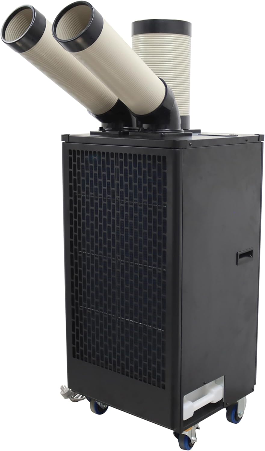 110V Industrial Portable Conditioner Air Flow 550m³/h with Wheels 5L Tank Double Outlet Commercial Spot Cooler Adjustable Air Outlet Ideal for Insititute Workshops Outdoor Events 1100W