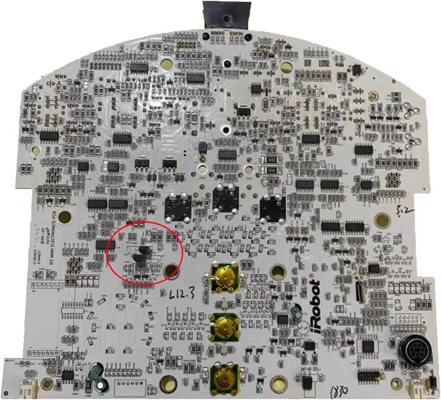 Compatible with PCB Motherboard - for iRobot Roomba 500 600 Series Vacuum Cleaner, Replacement Circuit Board Mainboard with Timing Function(Orange)