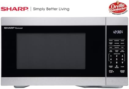 1.1 CF Countertop Microwave Oven, Certified - (Pack of 2)