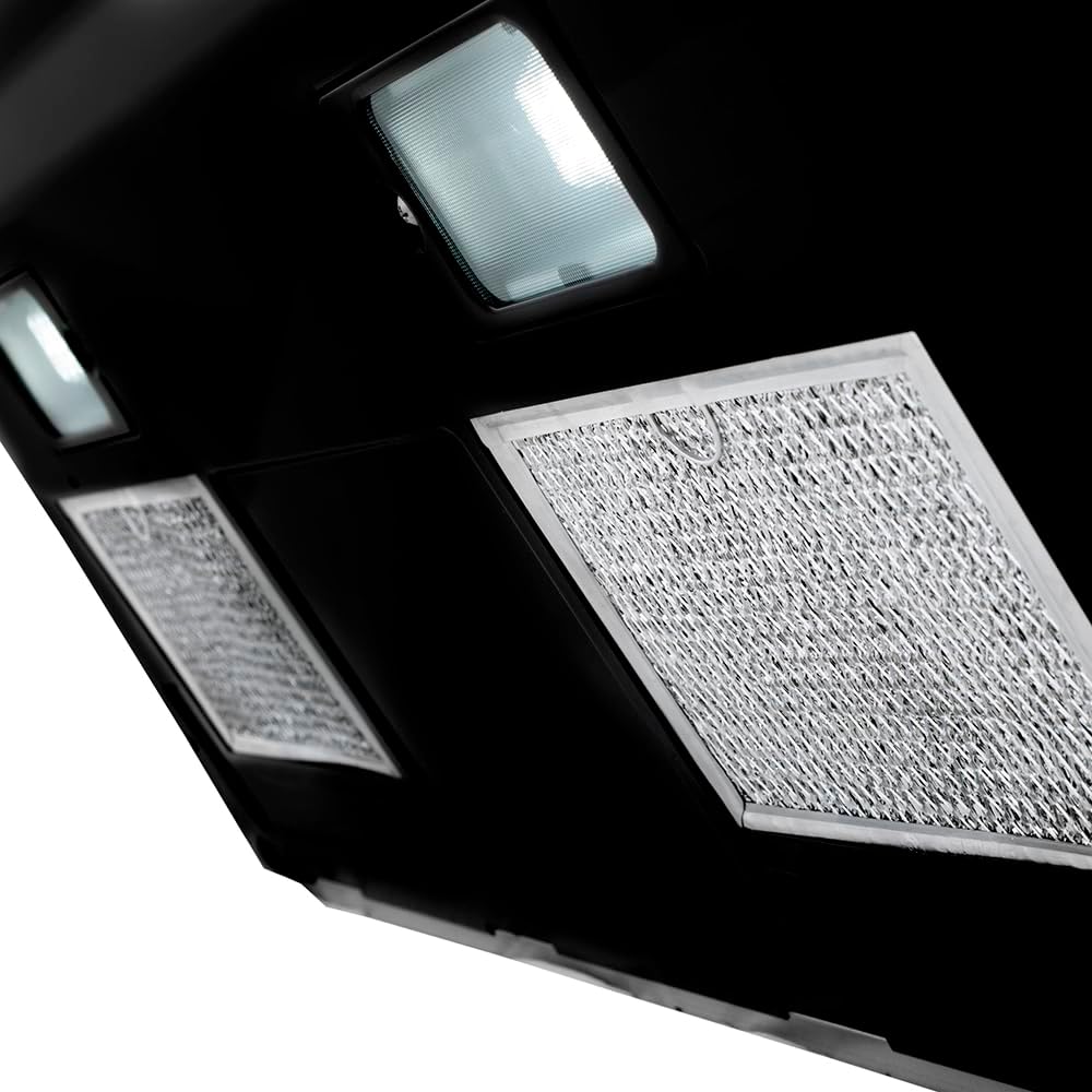 ZLINE Over the Range Convection Microwave Oven in Black Stainless Steel with Traditional Handle and Sensor Cooking