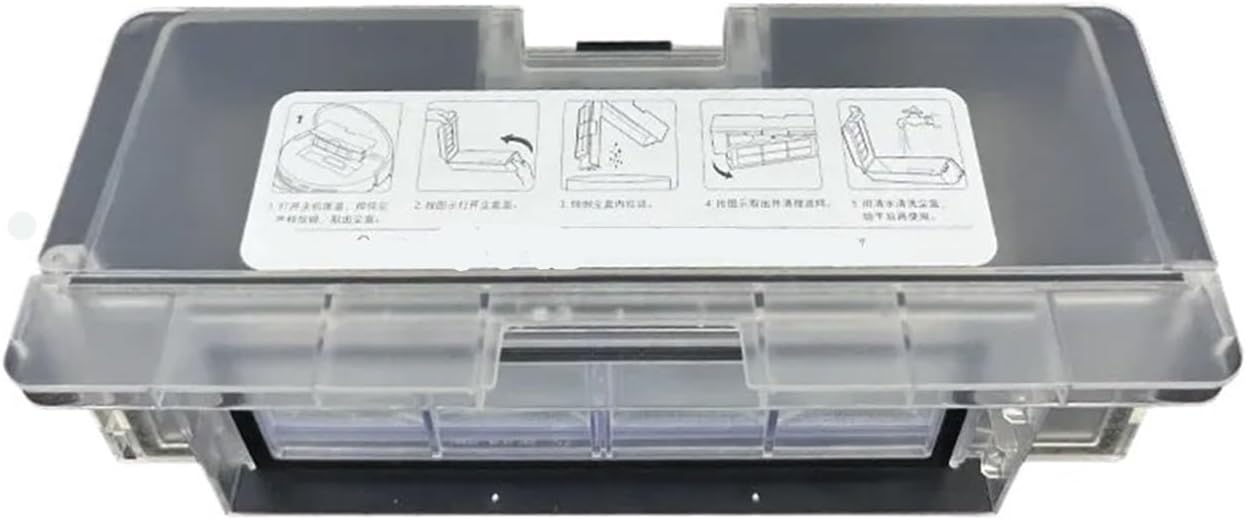 Dust Box,Compatible for Xiaomi ，Self-Cleaning Robot 2 C101 Vacuum Cleaner Bin Replacement Accessories