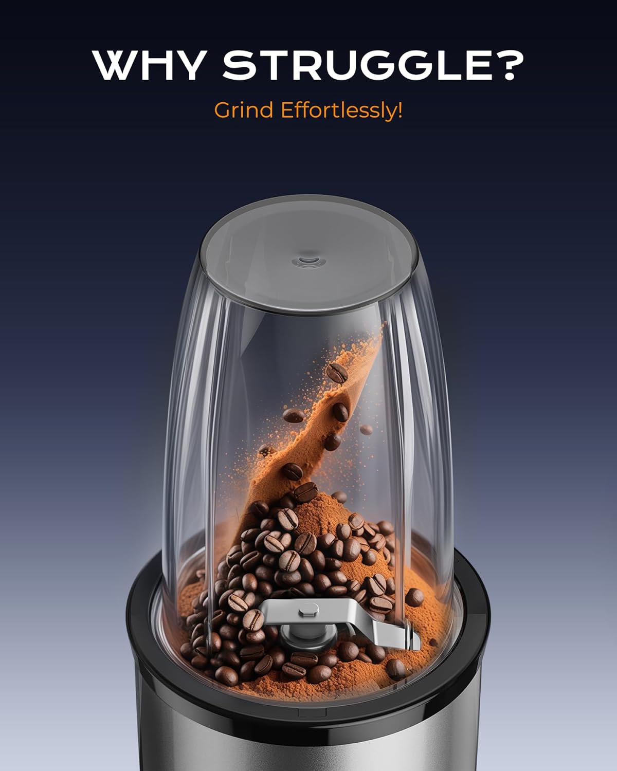 Sangcon 1000w Smoothie Blender for Kitchen, Blender for Smoothies, with 24oz/19oz/10oz Bpa-Free Cups – Upgraded Portable Personal Blenders for Shakes, Frozen fruit, Baby Food, Spice Grinding & More