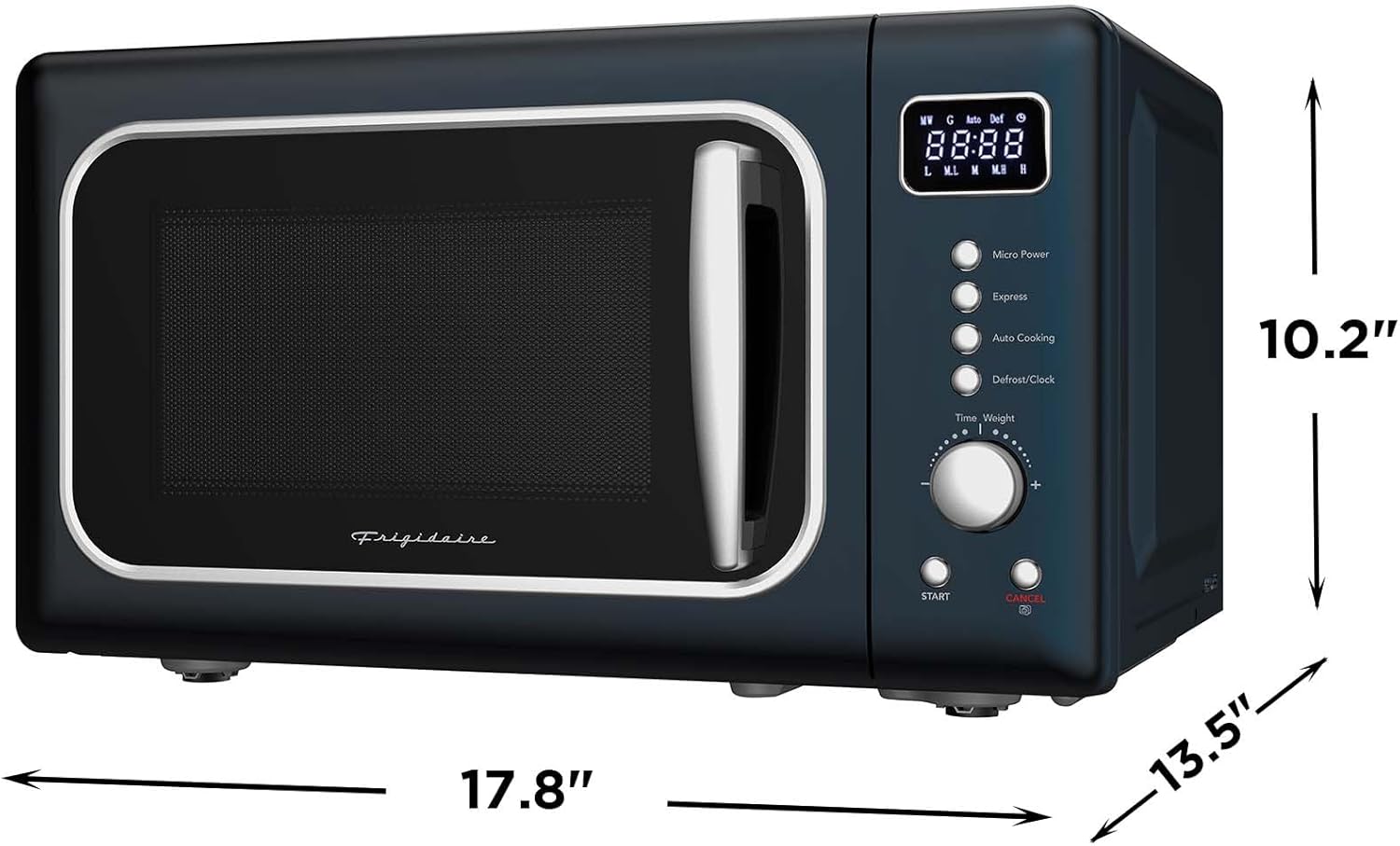 FRIGIDAIRE EMW788RETRO 0.7 cu. ft. Retro Microwave, Azure-Argent