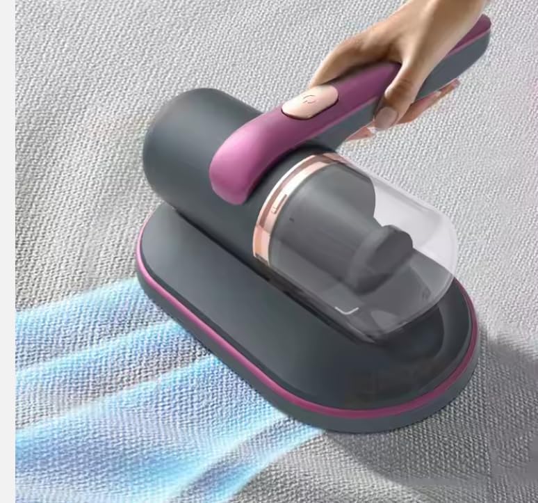 Mattress Vacuum Cleaner, Handheld UV Bed Vacuum Cleaner Effectively Clean Up Bed, Pillows, Cloth Sofas, Carpets and Ther Fabric Surfaces
