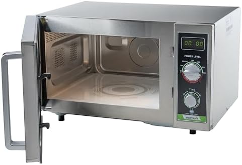 Winco Commercial-Grade Microwave with Dial, 1,000 W, .9 Cubic Feet