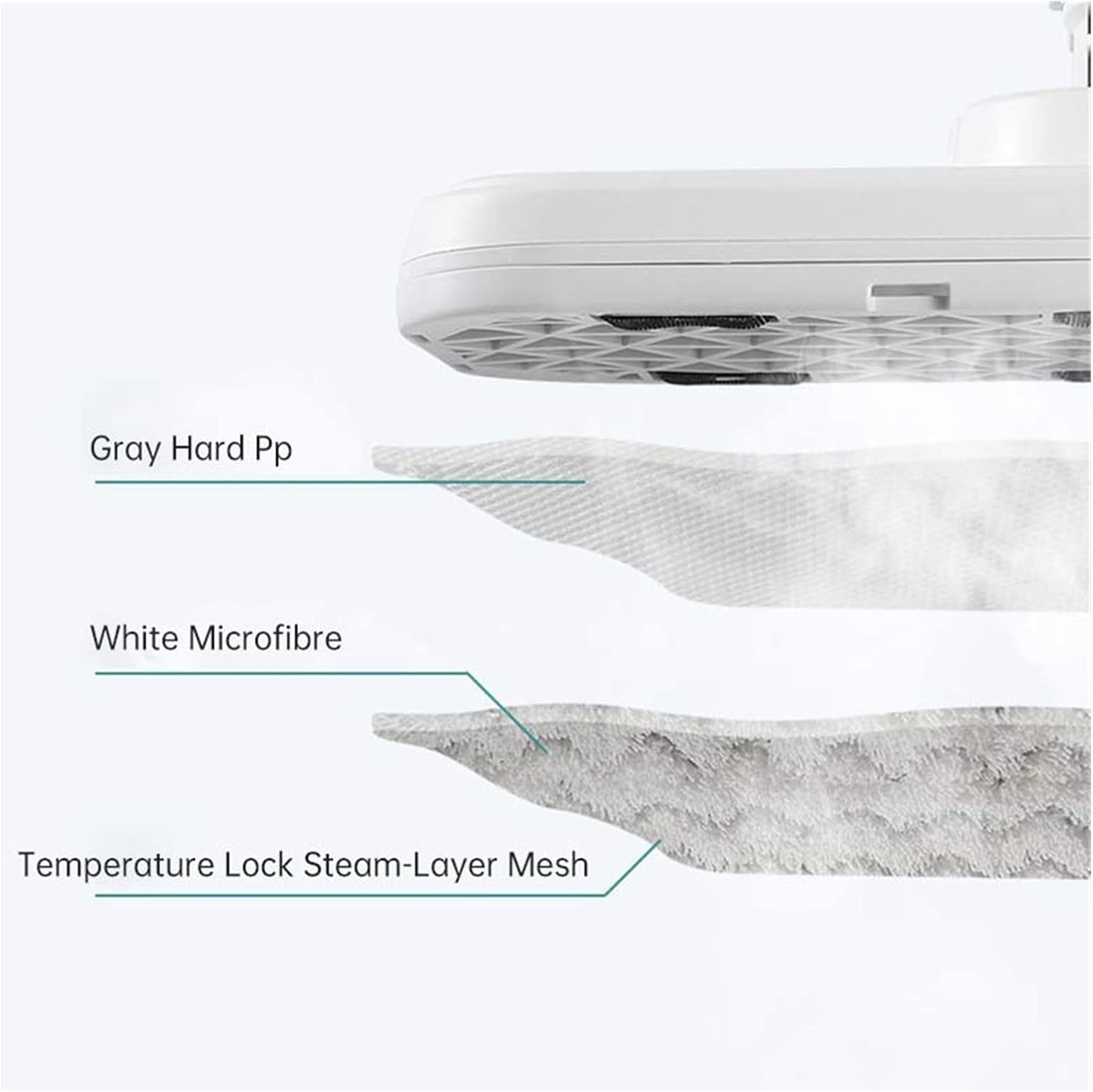 Wet Dry Vacuum Cleaner Household Steam Mop High Temperature Cleaner Steam 1200W Multifunctional White Cleaner Electric Brush Floor Steam Mop Floor Cleaning