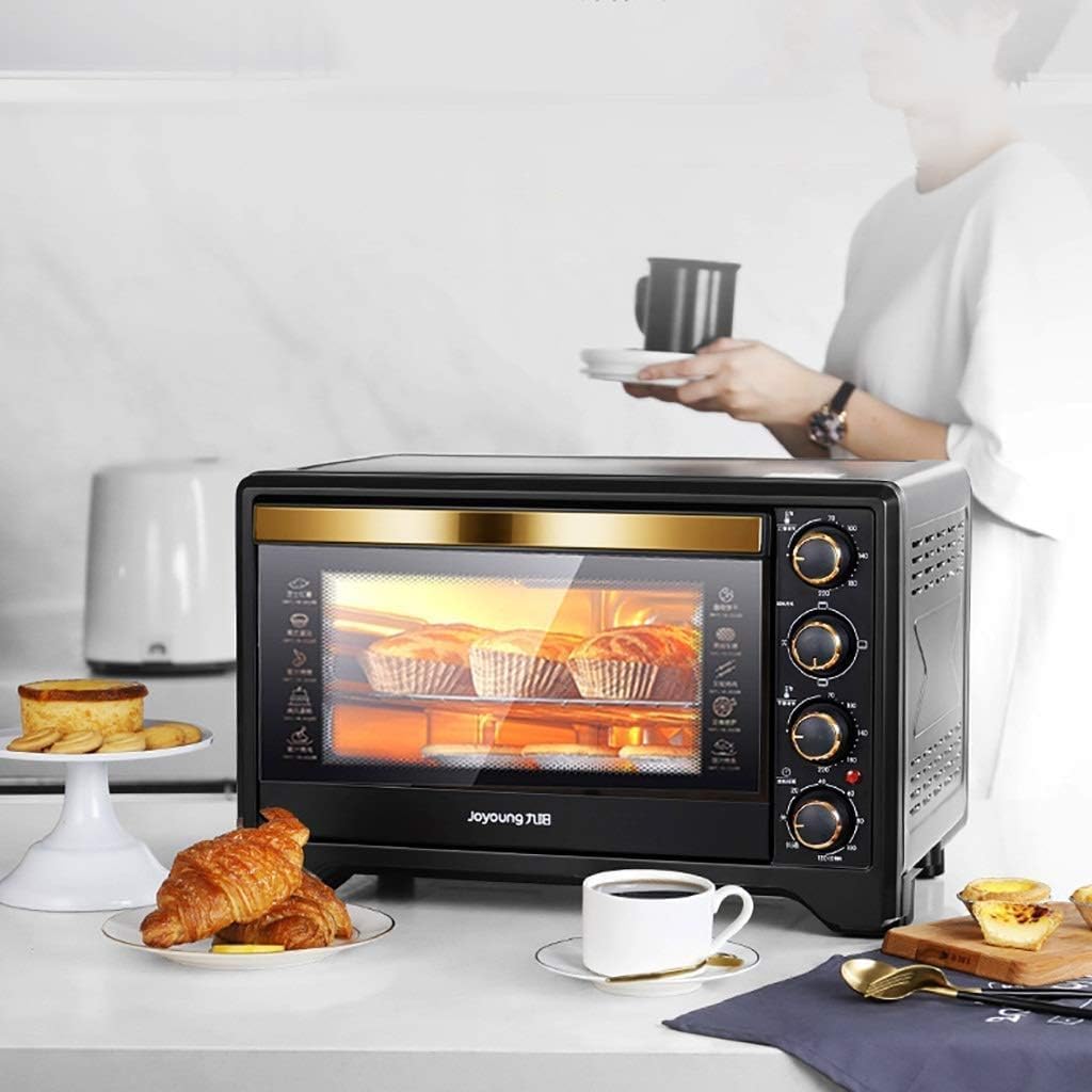 oven mini oven air fryer oven Mini Ovens 38L Large Capacity Electric Oven, Household Independent Temperature Controlled Mini Oven, Multifunctional Small Three-layer Oven, Zinc Plate Explosion-proof