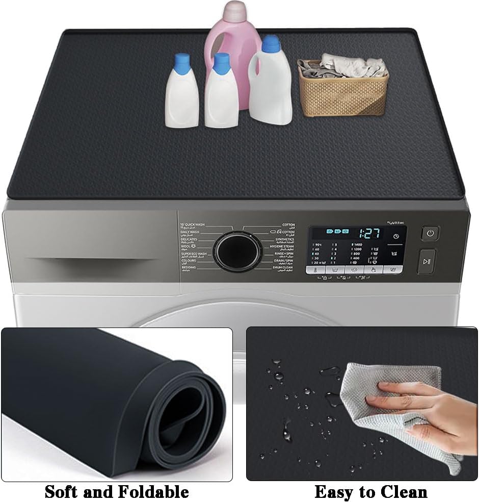 Silicone Washer and Dryer Covers for the Top,25.6