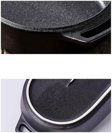 Roaster Oven Special Dish Double Ear Ceramic Baking Dish Cheese Baked Rice Plate Creative Commercial Microwave Baking Dish roasting pan(38.5cm)