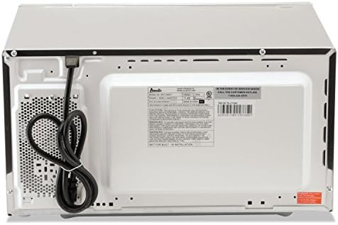 Avanti MO1108SST 1.1 Cubic Foot Capacity Stainless Steel Touch Microwave Oven, 1000 Watts