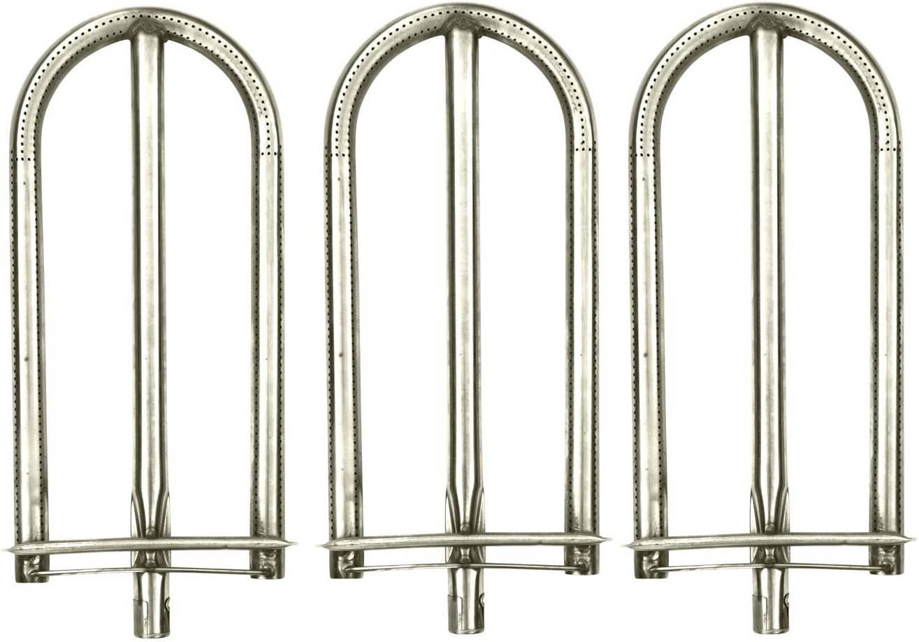 Grill Parts Zone Alfresco AGBQ-42SZRFG, AGBQ-56, AGBQ-56BFG, AGBQ-56BFGC, AGBQ-56BFGR, AGBQ-56C, AGBQ-56RFG (3-PK) Stainless Gas Burner