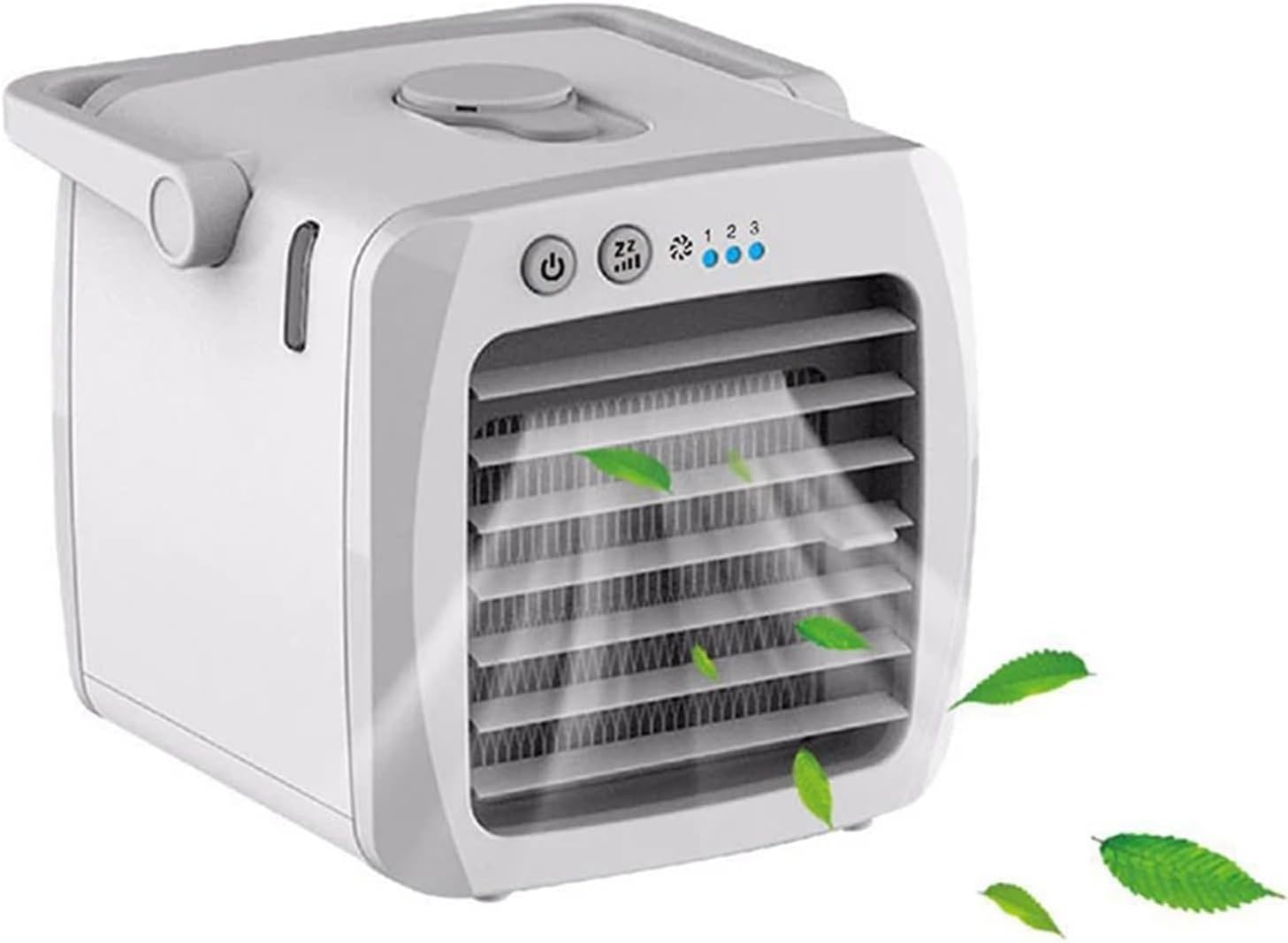 Portable. Mini Portable Air Conditioner Air Cooler Humidifier 3 Speed Quiet Desk Fan .Tabletop