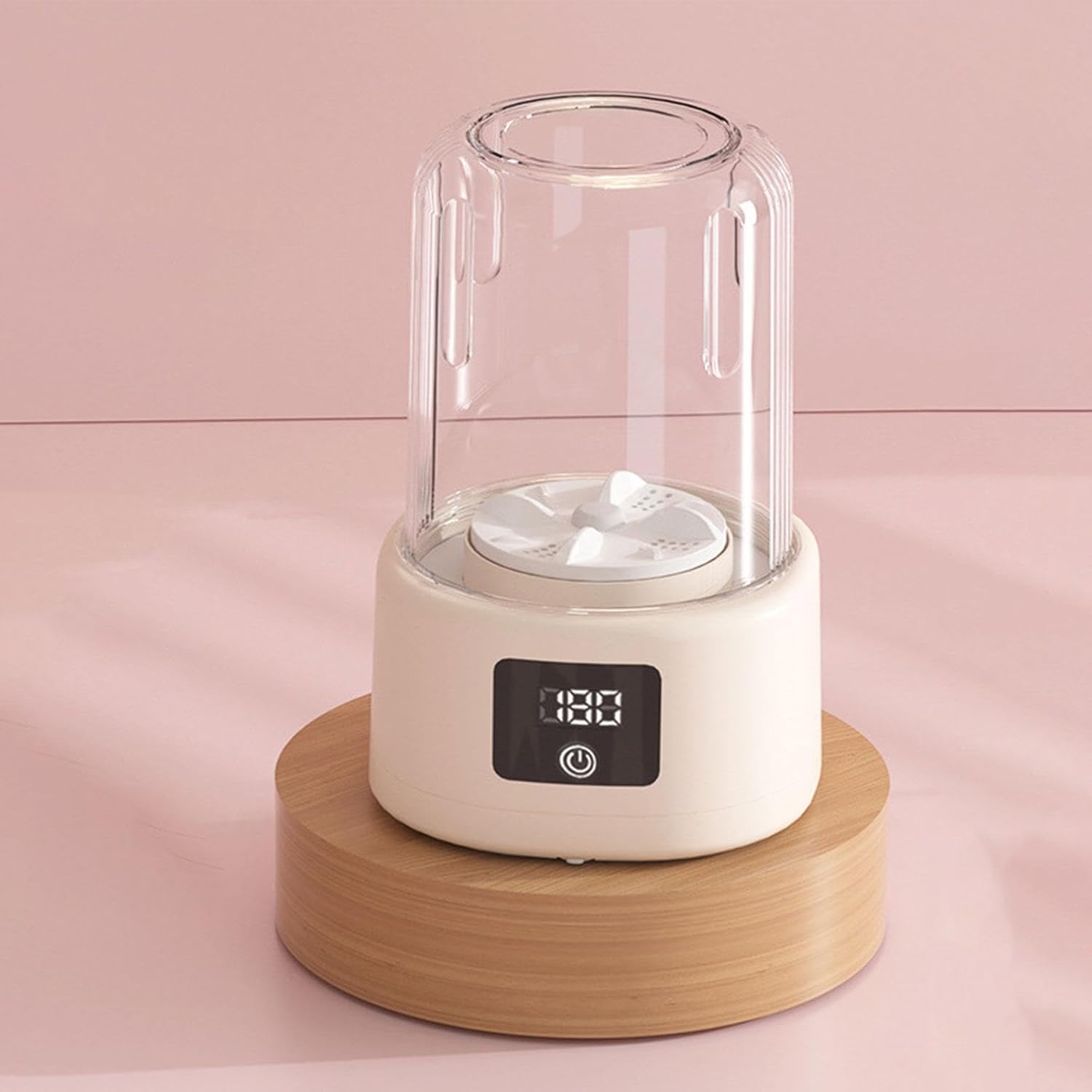 Mini Washing Machine Portable Underwear Washer Deep Cleaning Small Laundry Cup for Clothes for Towels RV Socks