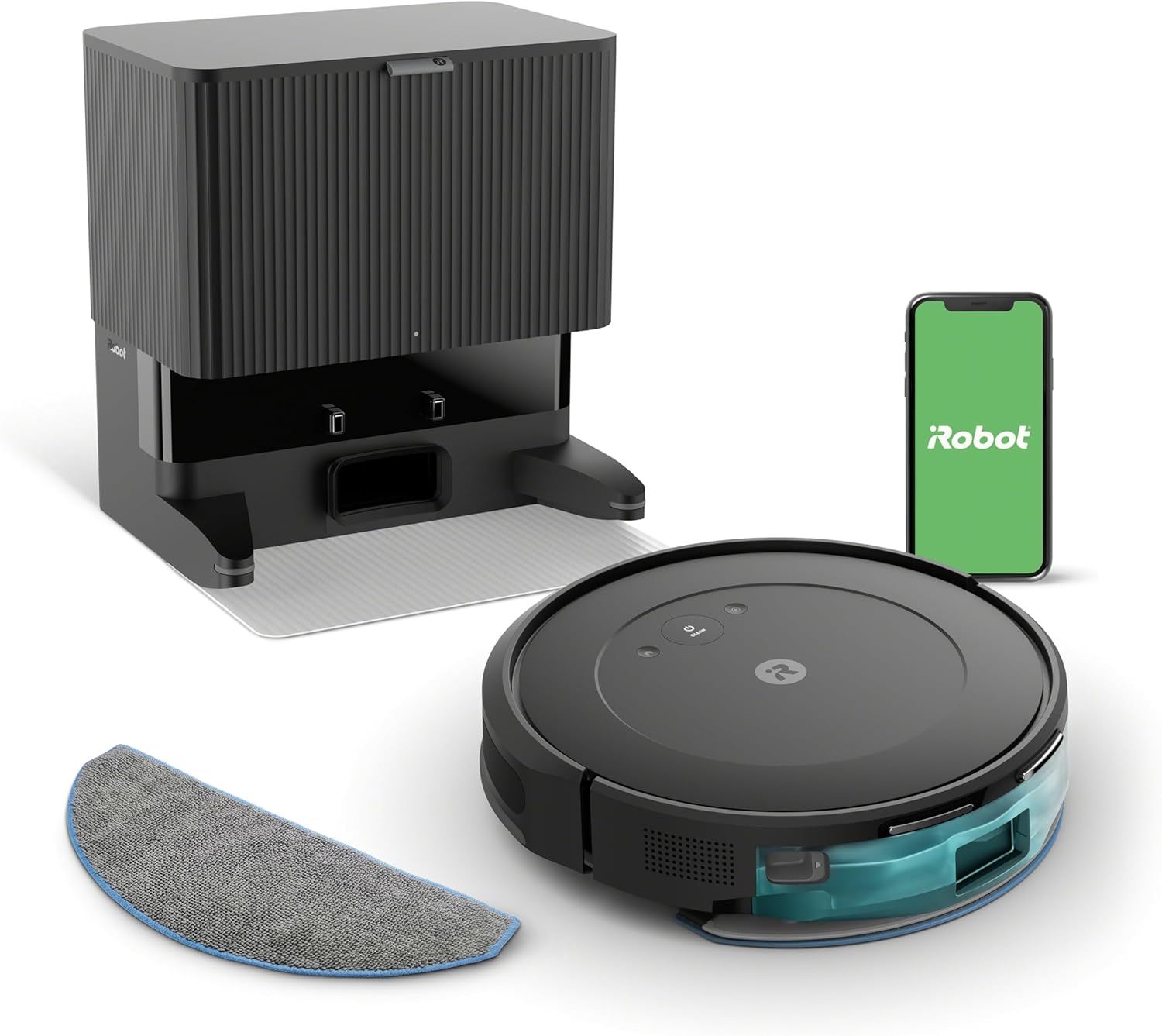iRobot Roomba Y051020 Combo 2 Essential Robot Auto Empty Vac & Mop