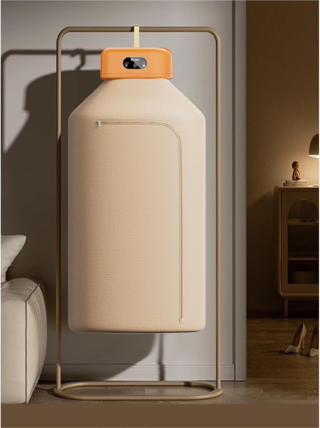 Portable Clothes Dryer Compact Dryer for Apartment, RV, Travel - Small Quiet Fast-Drying Machine with Adjustable Timer clothes dryers