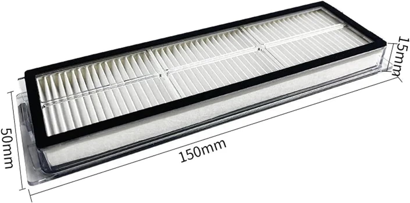 for L10s Pro L10s Ultra Vacuum Cleaner Spare Parts, Side Brush, Cover, Filter, Mop Rag, Dust Bag(34PCS Set)