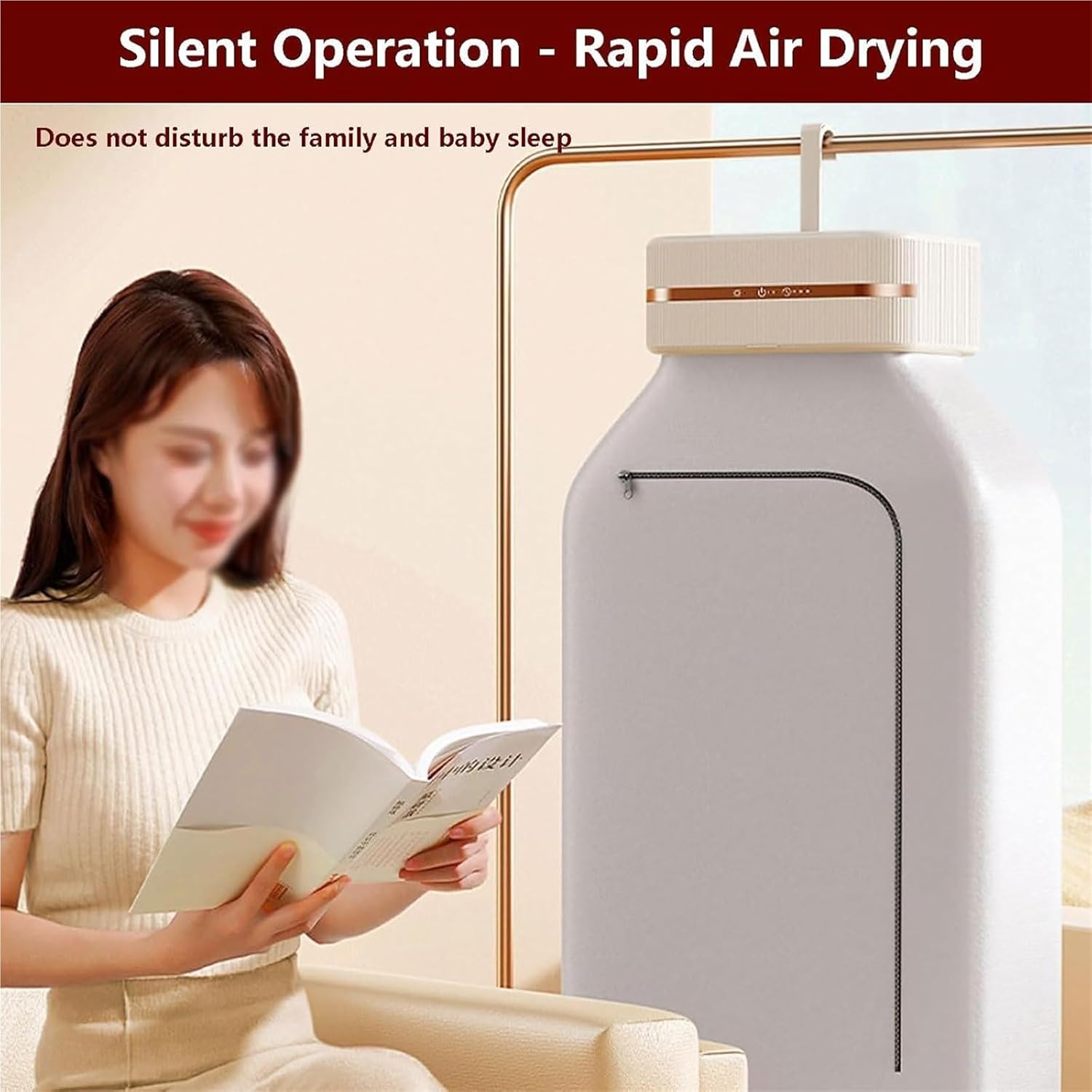 Clothes Dryer Portable Clothes Drying Machine Vertical Steam Iron Electric Clothes Care Machine For Home Use And Outdoor Travel