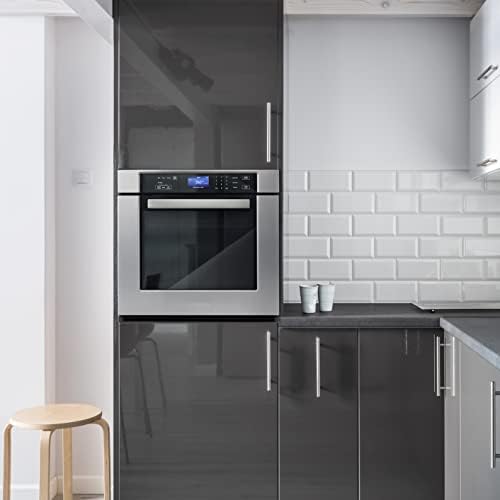 COSMO COS-30ESWC 30 in. Haven Collection 5 cu. ft. Electric Wall Oven with True European Convection and Self Cleaning in Stainless Steel