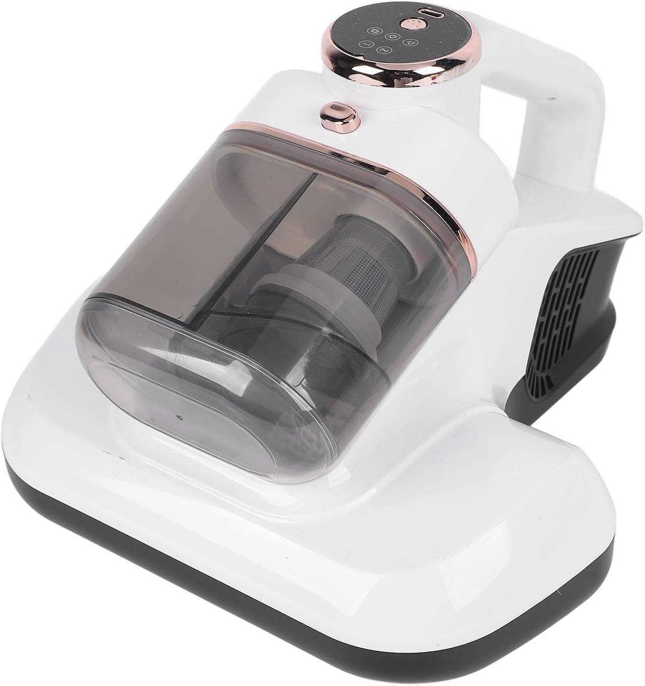 GOWENIC Bed Vacuum Cleaner, 10Kpa Handheld Mattress Vacuum Cleaner with 253.7nm Light and 400ml Dustbin, Widened Suction Port, Fit for Clean Up Bed, Pillows, Cloth Sofas, Carpets