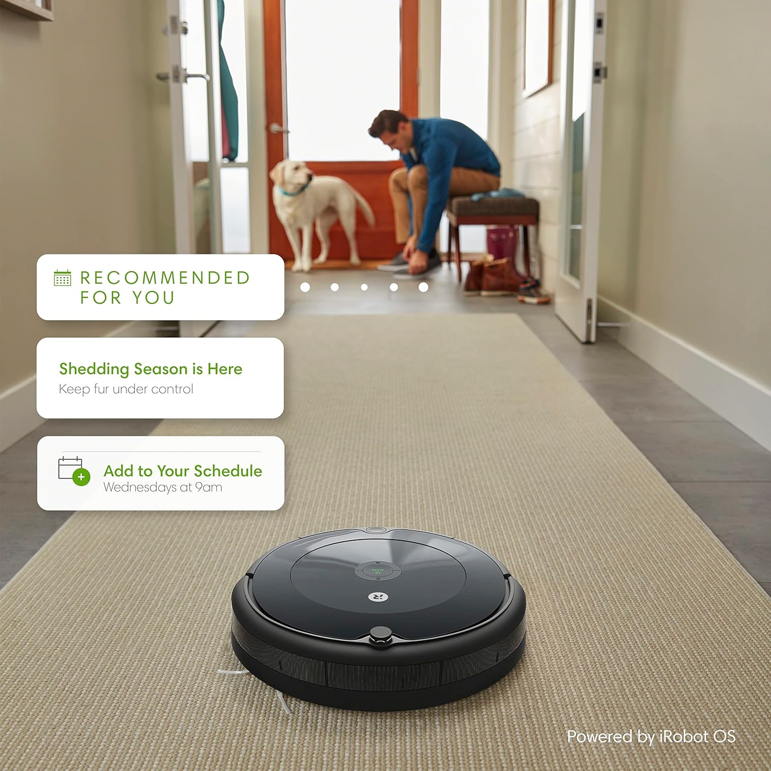 iRobot Roomba 692 Robot Vacuum - Wi-Fi Connectivity, Personalized Cleaning Recommendations, Works with Alexa, Good for Pet Hair, Carpets, Hard Floors, Self-Charging