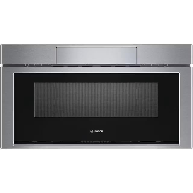 Bosch 800 Series 30 in. 1.2 cu. ft. Built-in Drawer Microwave in Stainless Steel HMD8054UC
