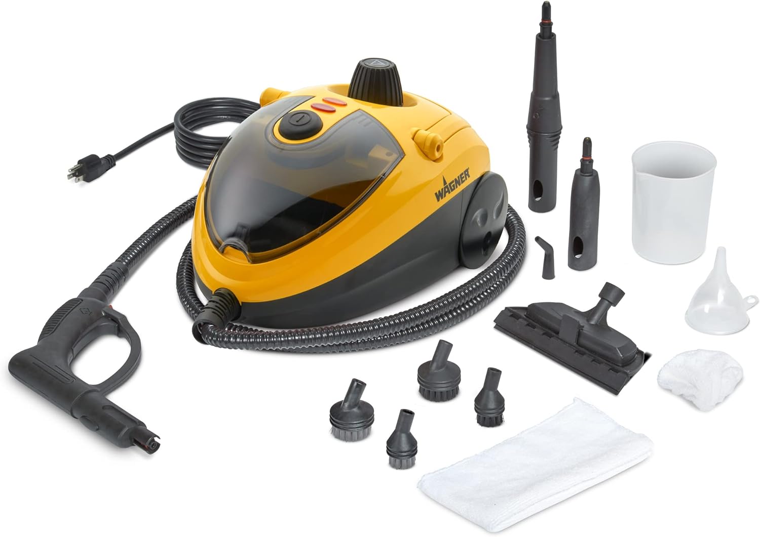 Wagner Spraytech C900054.M, 905e AutoRight SteamMachine Multi-Purpose Steam Cleaner & HomeRight C900066.M SteamMachine Large Brush and Mop Head