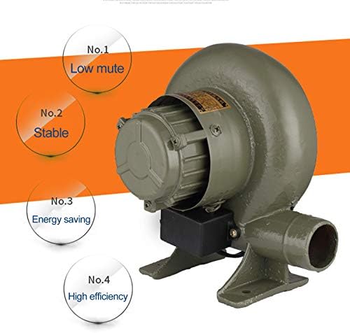 High-Performance Centrifugal Air Pump, 220V Copper Fan, 2800 RPM Blower for Barbecue Grill & Fireplace, 60 Watts, Efficient Cooling & Heating Solution