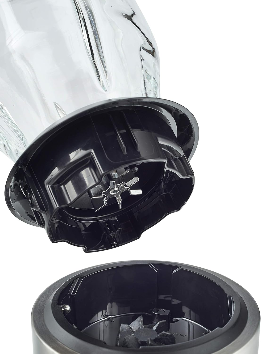 Braun JB7201BK PureMix Power Blender with Plastic Jug & Smoothie2Go Blending Cup, Black