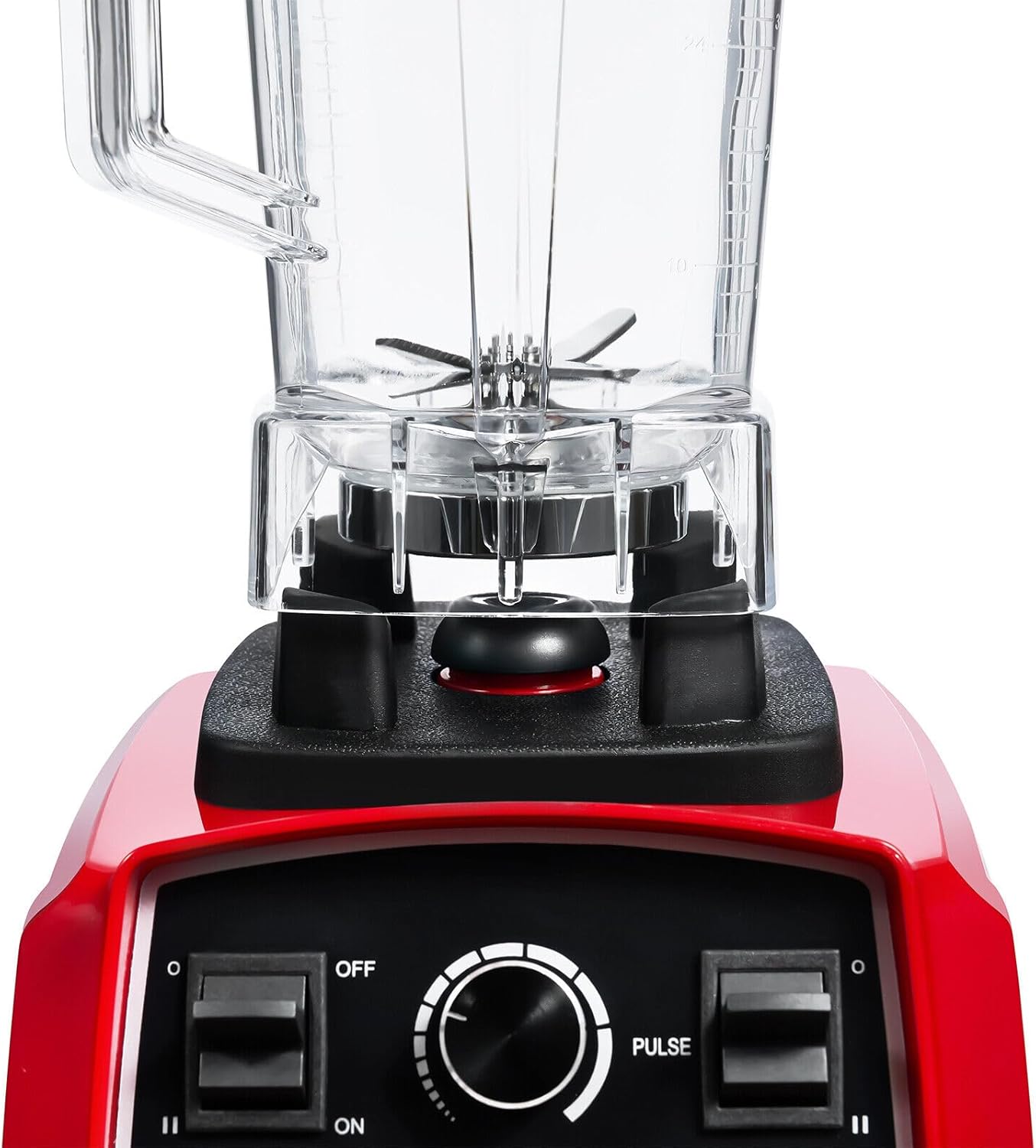 Xuthusman 3HP 2 Liter Professional Milkshake & Juice Blender - Heavy Duty Commercial Power Blender - Smoothie Mixer - 2200W - Red