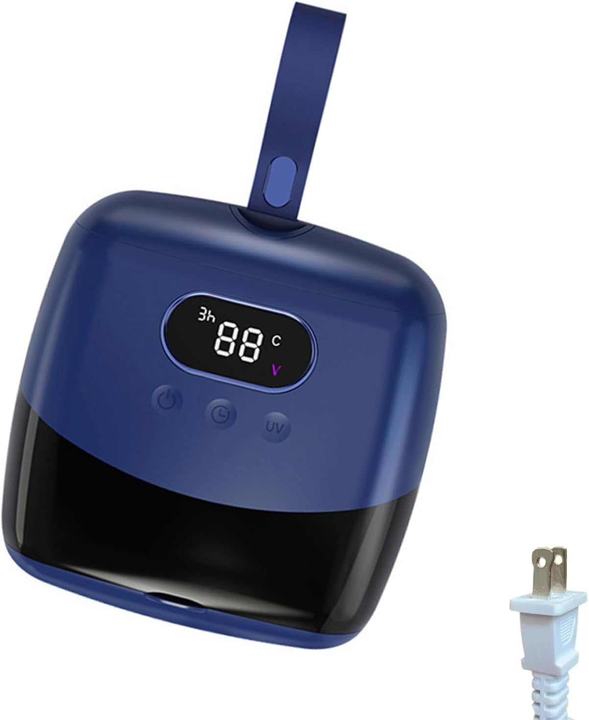 110V Portable Clothes Dryer Foldable For Laundry Electric Cloth Drying Machine For Travel Apartment Camping Home Quiet Household