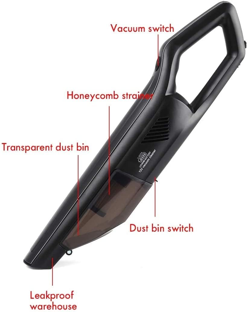 Portable Car Vacuum Cleaner Wireless Rechargeable Handheld Vacuum Cleaner Super Suction Wet and Dry Clean Car Washing