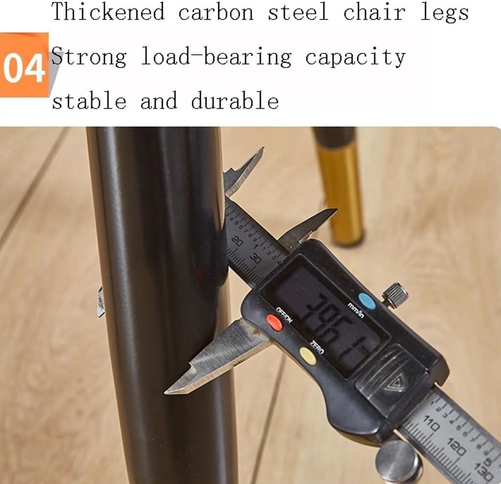 AYARNA Kitchen Dining Chairs 2 Piece Set Wear Resistant Leather Modern Living Dining Room Accent Arm Chairs Carbon Steel Legs Office Lounge Chair(Yellow+Grey)