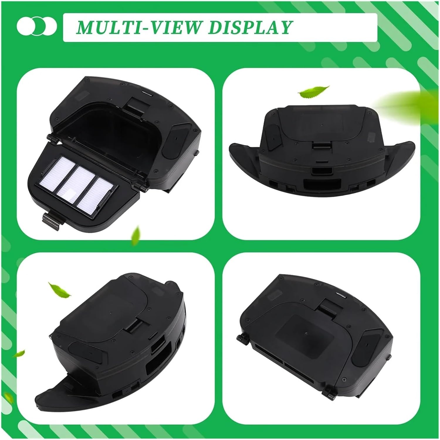 Accessories Water Tank Dust Box Mop Cloth Support Kit ，Compatible for Conga ，2290 Ultra Vacuum Cleaner Secure Attachment