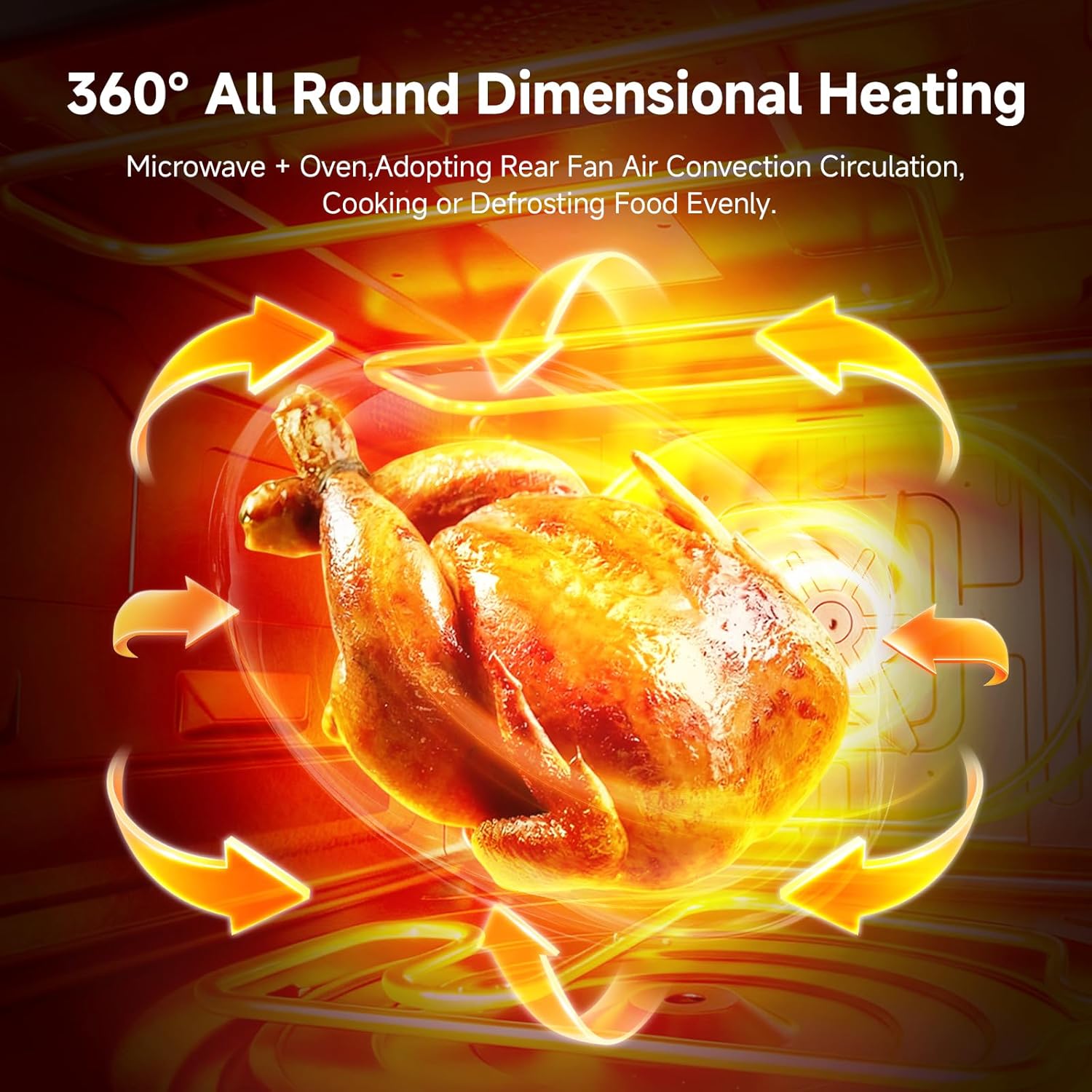 AAOBOSI 30 Inch Built in Microwave Oven,1.6 Cu.Ft Wall Microwave Convection Ovens Air Fryer Combos, 1000Watt Power Sensor&Auto Cook, 10 Cooking Modes, Drop Down Door,Stainless Steel