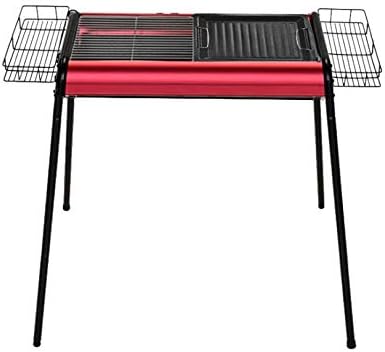 Grills Portable BBQ Grills Charcoal Rack Outdoor Picnic Barbecue Oven Aluminum Alloy Folding BBQ Rack Height Adjustable